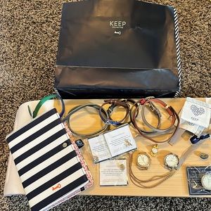 Lot of KEEP Collective jewelry. Will not split. Many items are retired!